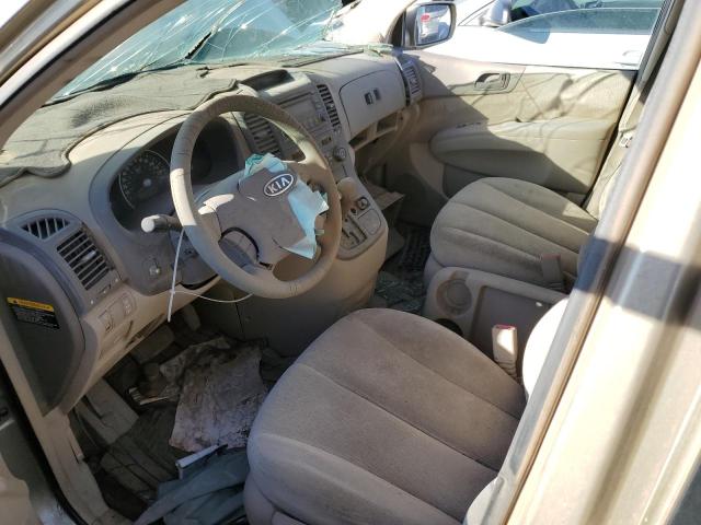 KNDMB233076183517 - 2007 KIA SEDONA EX BEIGE photo 7