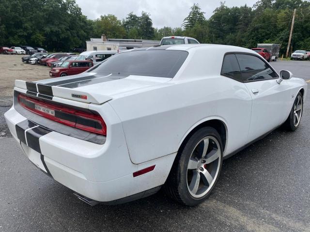 2C3CDYCJ9CH278601 - 2012 DODGE CHALLENGER SRT-8 WHITE photo 3