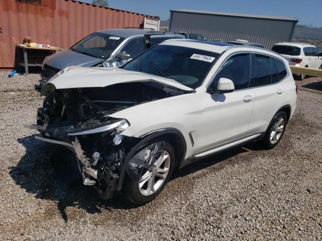 5UXTY3C02L9C54295 - 2020 BMW X3 SDRIVE30I WHITE photo 1