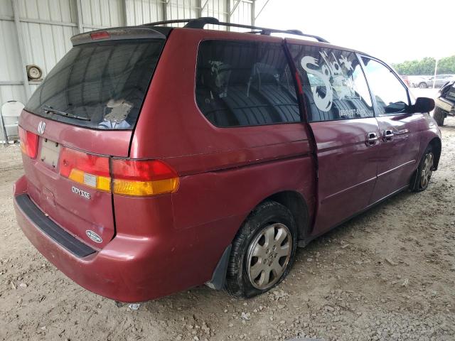 5FNRL18023B104990 - 2003 HONDA ODYSSEY EXL BURGUNDY photo 3