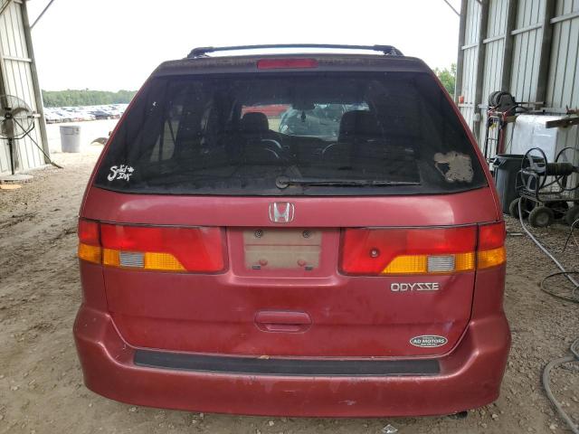 5FNRL18023B104990 - 2003 HONDA ODYSSEY EXL BURGUNDY photo 6