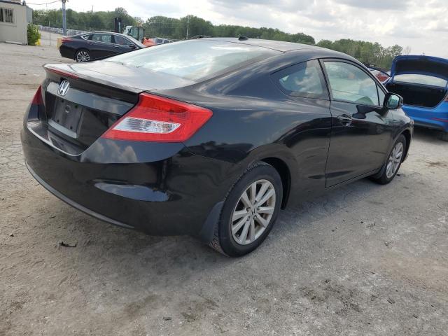 2HGFG3B08CH545370 - 2012 HONDA CIVIC EXL 黑色 照片 3