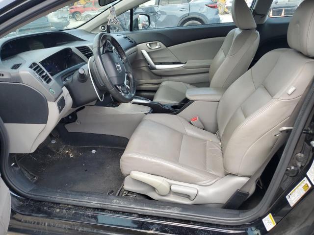 2HGFG3B08CH545370 - 2012 HONDA CIVIC EXL 黑色 照片 7