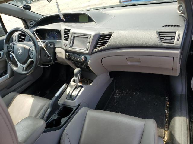 2HGFG3B08CH545370 - 2012 HONDA CIVIC EXL 黑色 照片 8