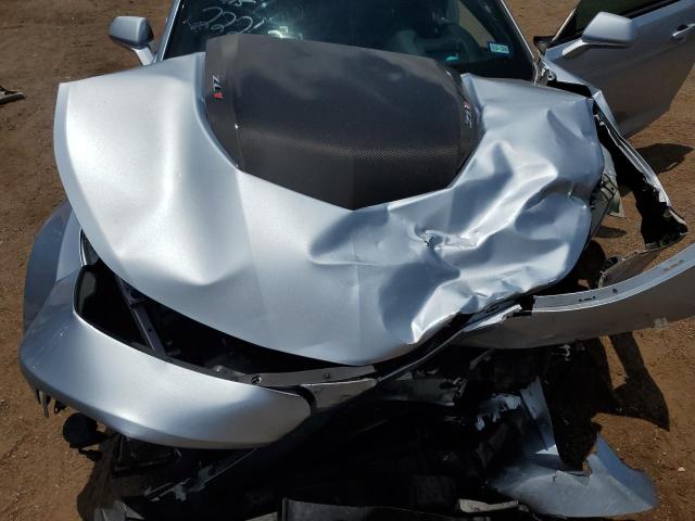 1G1FK1R67H0186559 - 2017 CHEVROLET CAMARO ZL1 SILVER photo 11