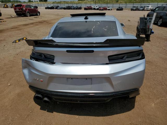 1G1FK1R67H0186559 - 2017 CHEVROLET CAMARO ZL1 SILVER photo 6