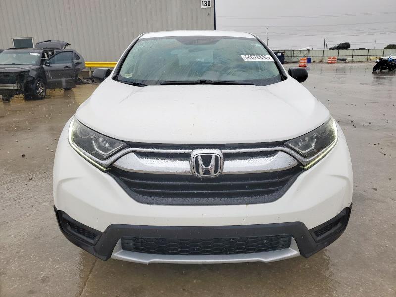 2HKRW5H31KH413696 - 2019 HONDA CR-V LX WHITE photo 5