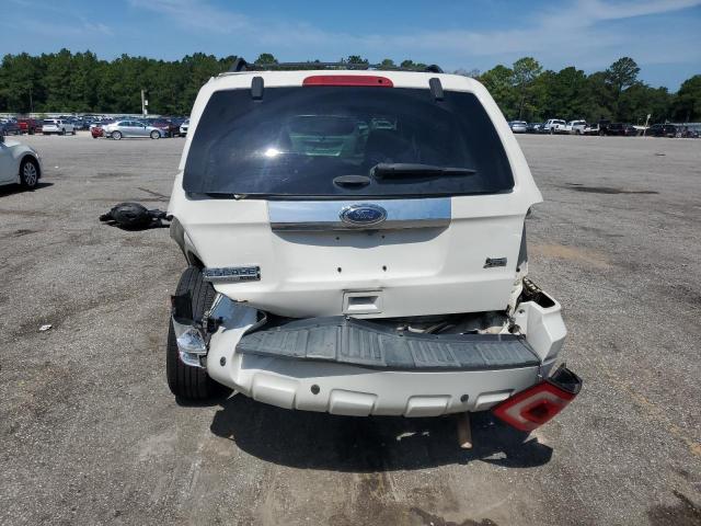 1FMCU0EG9CKA98425 - 2012 FORD ESCAPE LIMITED WHITE photo 6