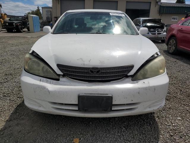 4T1BE32K33U207503 - 2003 TOYOTA CAMRY LE WHITE photo 5