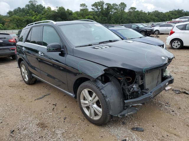 4JGDA5HBXDA216497 - 2013 MERCEDES-BENZ ML 350 4MATIC BLACK photo 4