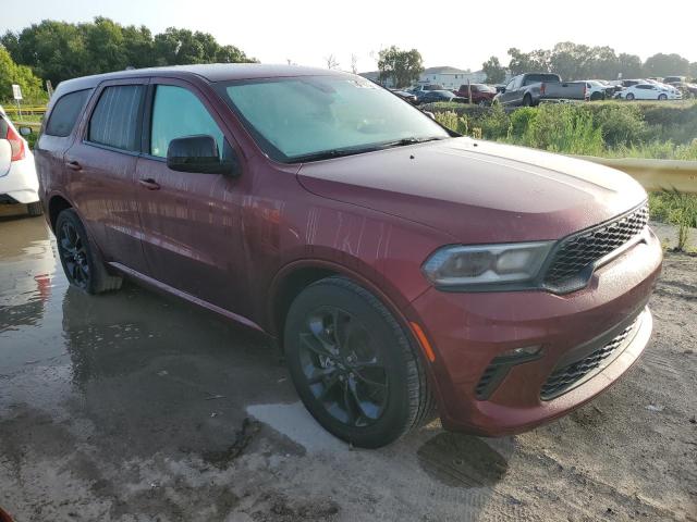 1C4RDHDG1MC715536 - 2021 DODGE DURANGO GT RED photo 13