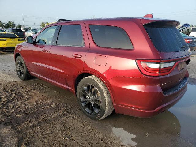 1C4RDHDG1MC715536 - 2021 DODGE DURANGO GT RED photo 2