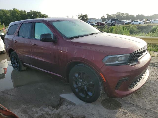 1C4RDHDG1MC715536 - 2021 DODGE DURANGO GT RED photo 4