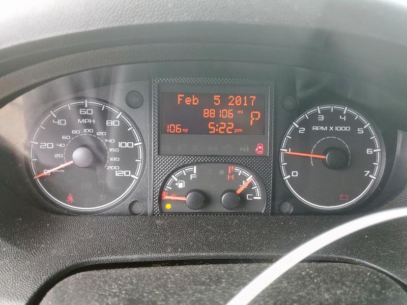 3C6TRVAG6KE521303 - 2019 RAM PROMASTER 1500 STANDARD WHITE photo 9