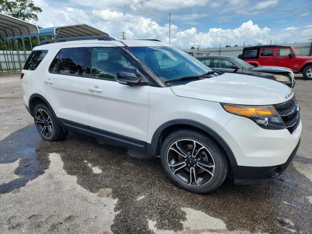 1FM5K8GT3FGA99455 - 2015 FORD EXPLORER SPORT Blanco foto 4