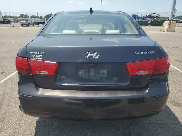 5NPET46C29H504393 - 2009 HYUNDAI SONATA GLS GRAY photo 6