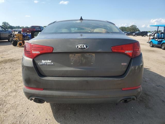 5XXGM4A71DG253886 - 2013 KIA OPTIMA LX GRAY photo 6