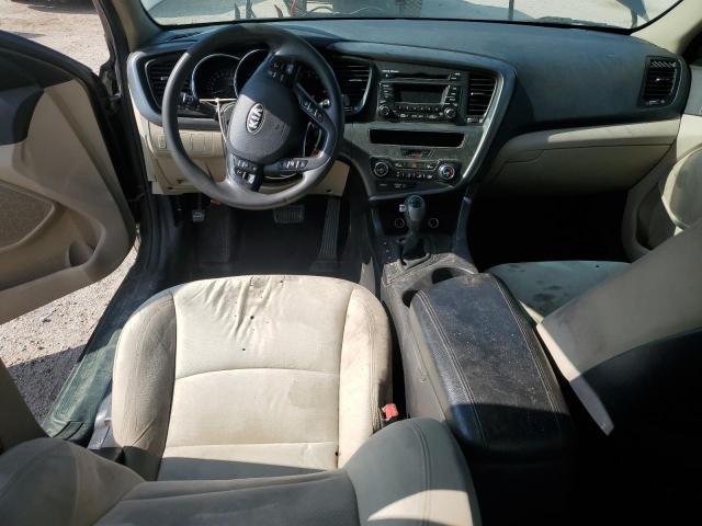 5XXGM4A71DG253886 - 2013 KIA OPTIMA LX GRAY photo 8