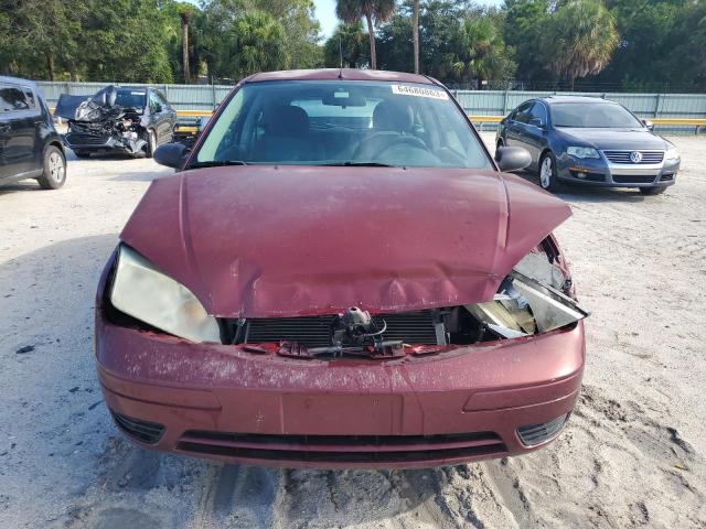 1FAHP31NX7W241748 - 2007 FORD FOCUS ZX3 MAROON photo 5