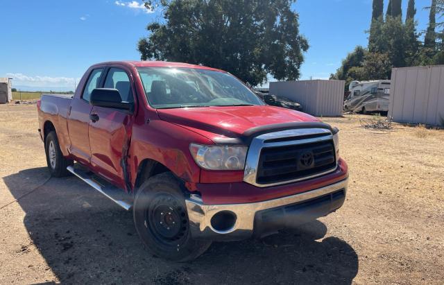 5TFRM5F10BX024835 - 2011 TOYOTA TUNDRA DOUBLE CAB SR5 BURGUNDY photo 1