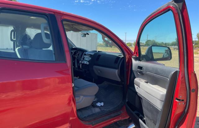 5TFRM5F10BX024835 - 2011 TOYOTA TUNDRA DOUBLE CAB SR5 BURGUNDY photo 5