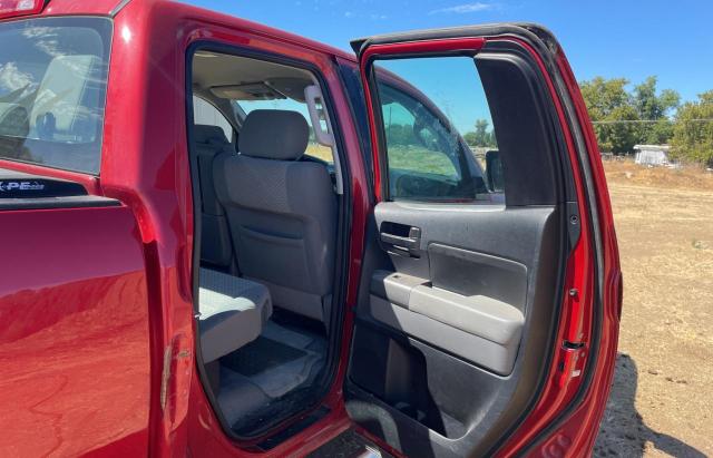 5TFRM5F10BX024835 - 2011 TOYOTA TUNDRA DOUBLE CAB SR5 BURGUNDY photo 6
