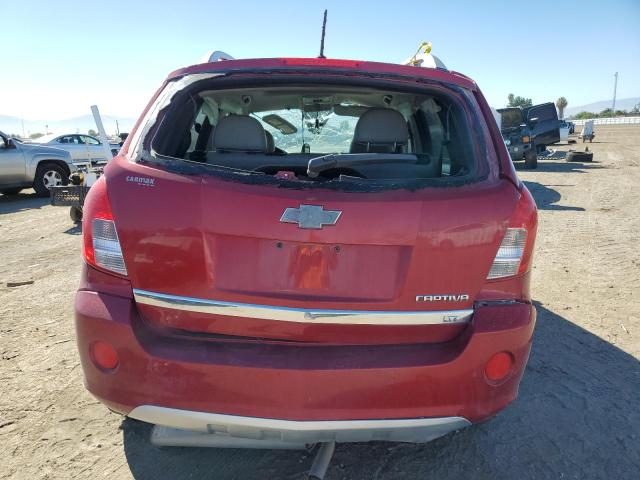 3GNAL4EK1ES645731 - 2014 CHEVROLET CAPTIVA LTZ RED photo 6