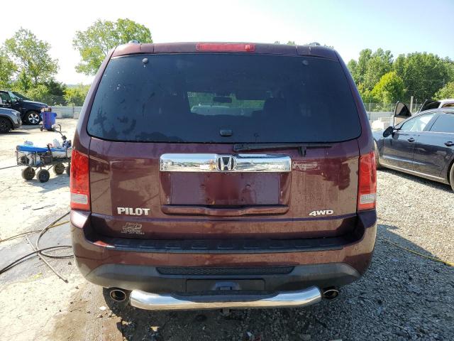 5FNYF4H62DB018167 - 2013 HONDA PILOT EXL BROWN photo 6