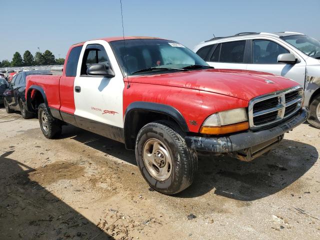 1B7GG22Y5WS701168 - 1998 DODGE DAKOTA RED photo 4