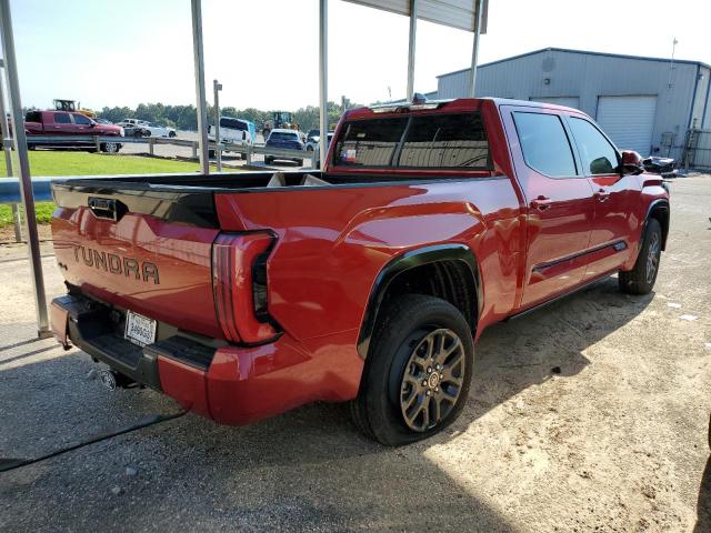 5TFNA5EC1PX018687 - 2023 TOYOTA TUNDRA CREWMAX PLATINUM RED photo 3