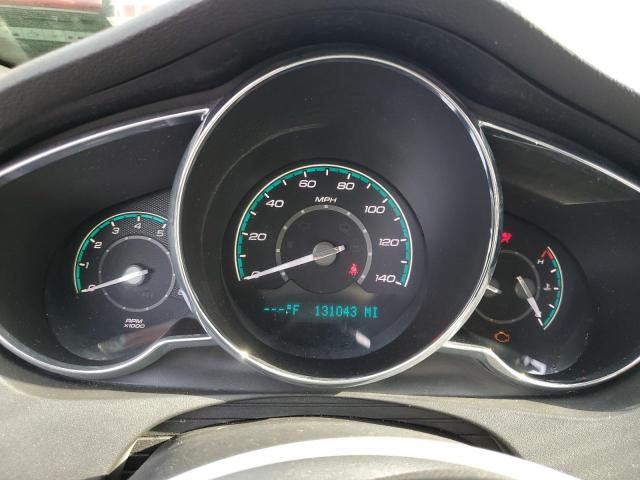 1G1ZE5EU7BF370467 - 2011 CHEVROLET MALIBU LTZ ვერცხლისფერი ფოტო 9