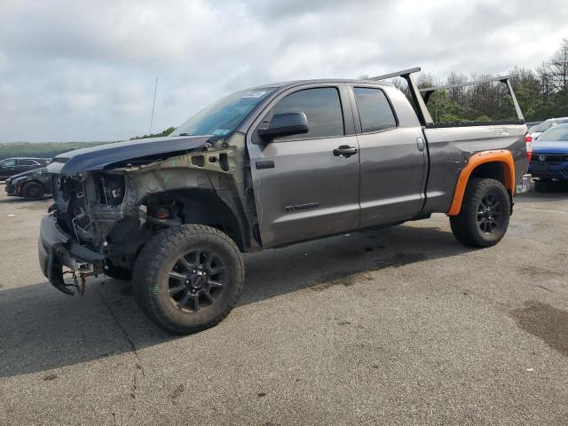 5TFUY5F15GX490055 - 2016 TOYOTA TUNDRA DOUBLE CAB SR/SR5 GRAY photo 1