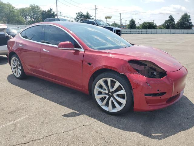 5YJ3E1EB8JF065762 - 2018 TESLA MODEL 3 RED photo 4