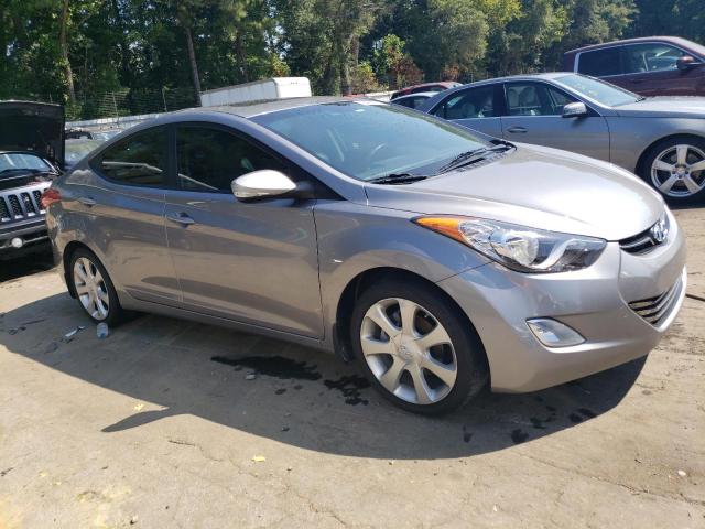 KMHDH4AEXCU267571 - 2012 HYUNDAI ELANTRA GLS GRAY photo 4