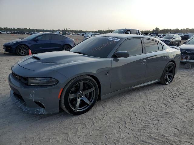 2C3CDXL97KH666912 - 2019 DODGE CHARGER SRT HELLCAT GRAY photo 1