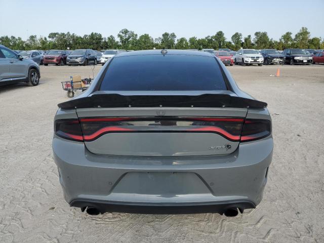 2C3CDXL97KH666912 - 2019 DODGE CHARGER SRT HELLCAT GRAY photo 6