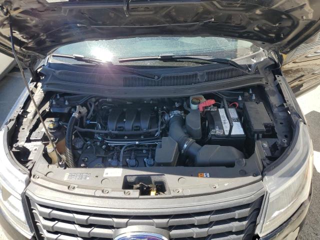 1FM5K8AR0GGA04753 - 2016 FORD EXPLORER POLICE INTERCEPTOR BLACK photo 12