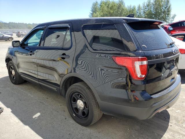 1FM5K8AR0GGA04753 - 2016 FORD EXPLORER POLICE INTERCEPTOR BLACK photo 2