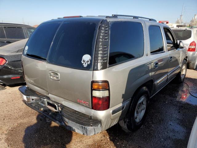 1GKEK13T0YJ132987 - 2000 GMC YUKON GRAY photo 3