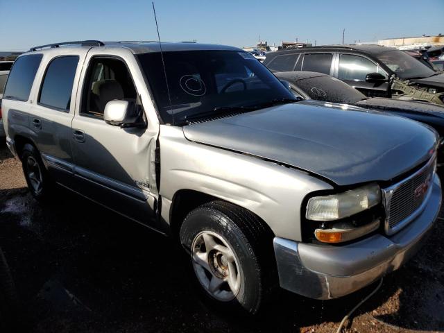 1GKEK13T0YJ132987 - 2000 GMC YUKON GRAY photo 4