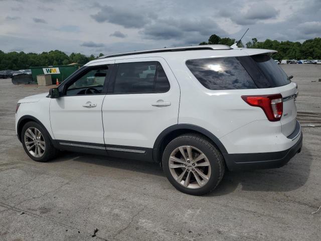 1FM5K8D80JGA53493 - 2018 FORD EXPLORER XLT أبيض صورة 2