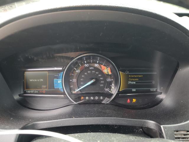 1FM5K8D80JGA53493 - 2018 FORD EXPLORER XLT أبيض صورة 9