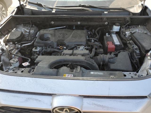 2T3H1RFV2KC006499 - 2019 TOYOTA RAV4 LE Серебристый фото 12