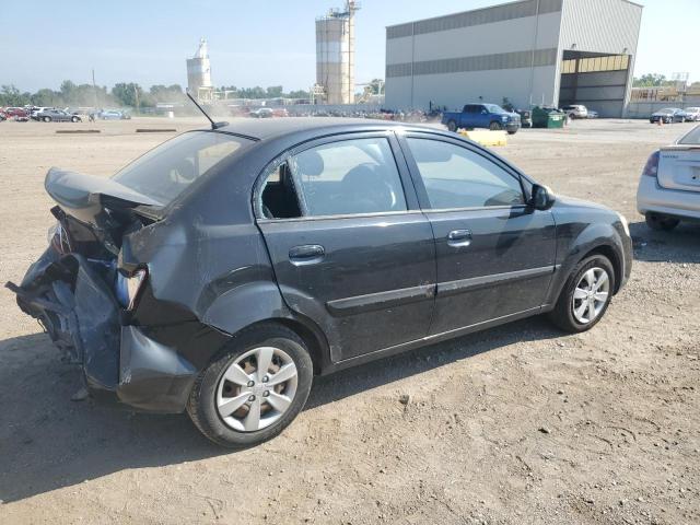 KNADH4A37B6944126 - 2011 KIA RIO BASE BLACK photo 3