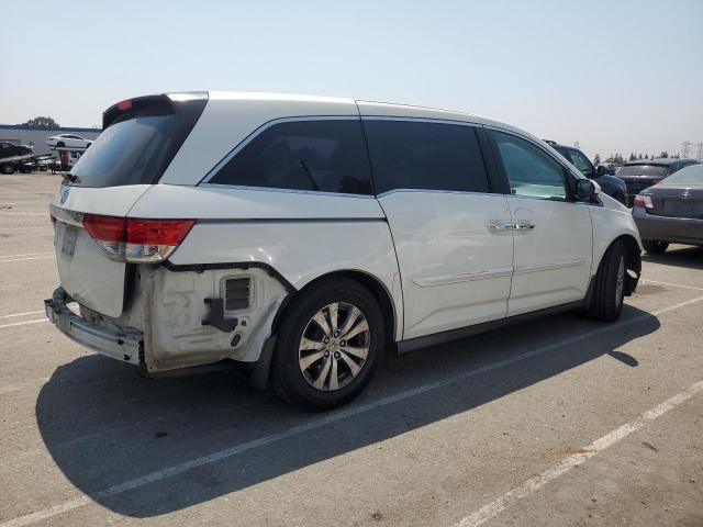 5FNRL5H66HB000151 - 2017 HONDA ODYSSEY EXL WHITE photo 3