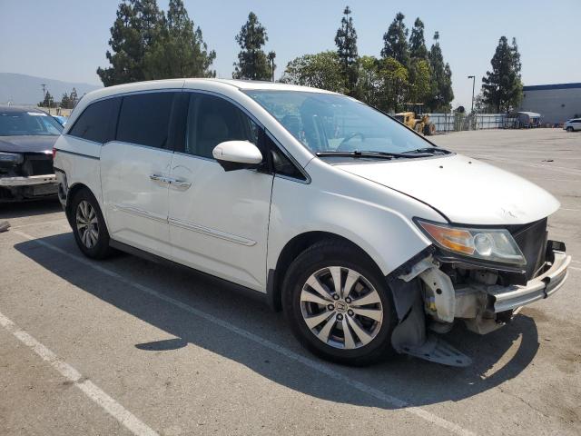 5FNRL5H66HB000151 - 2017 HONDA ODYSSEY EXL WHITE photo 4