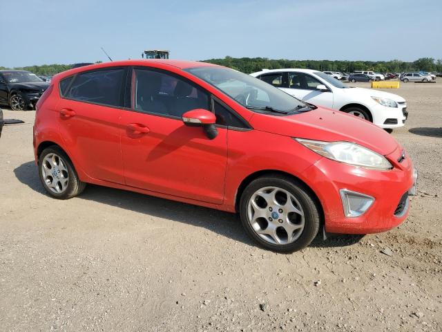 3FADP4FJ1CM103469 - 2012 FORD FIESTA SES RED photo 4