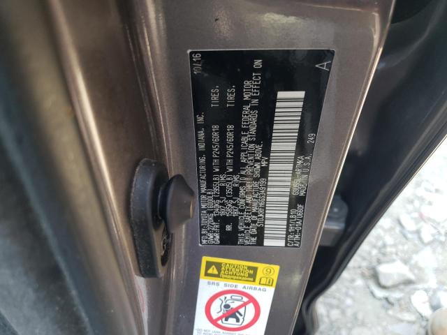 5TDJKRFH6GS349199 - 2016 TOYOTA HIGHLANDER XLE Boz foto 13