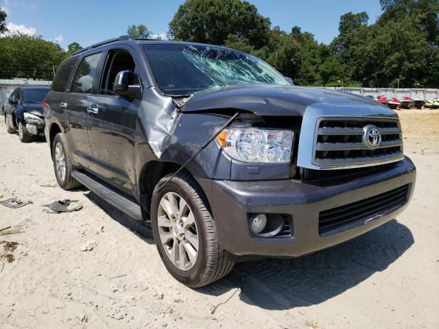 5TDJY5G11BS054285 - 2011 TOYOTA SEQUOIA LIMITED SILVER photo 4
