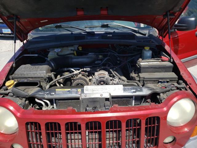 1J4GL48KX6W150605 - 2006 JEEP LIBERTY SPORT Rot Foto 12